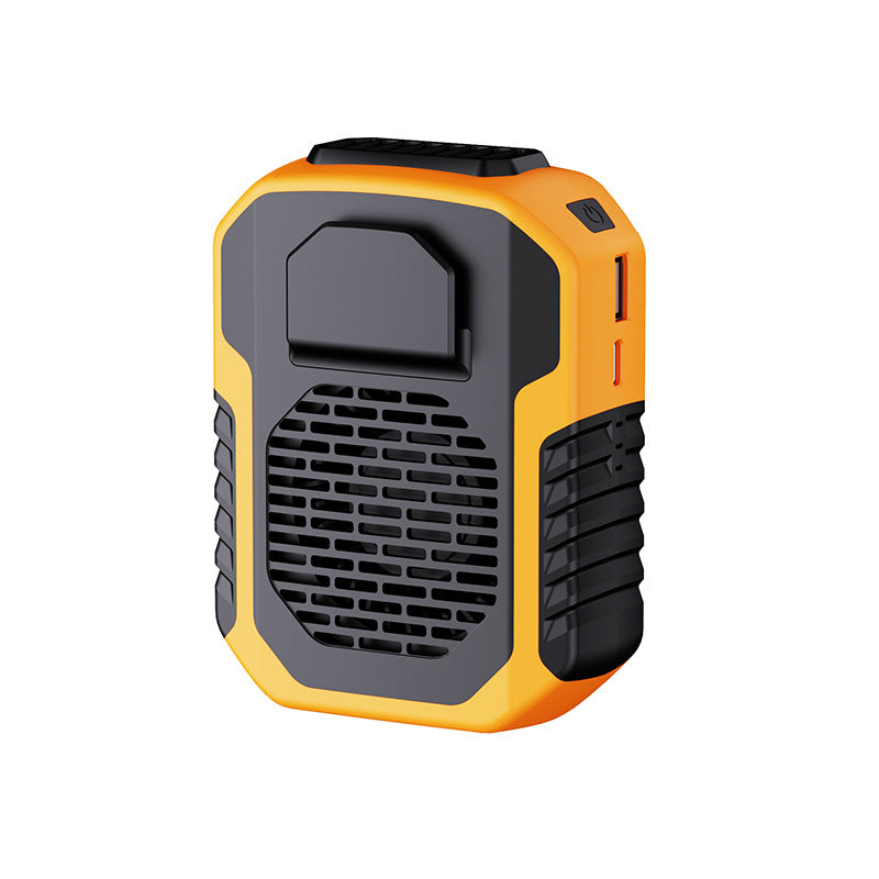 Portable Waist Fan USB Air Conditioning Rechargeable Hanging Neck Mini Fan Outdoor Sports Cooling Waist Clip on Fan