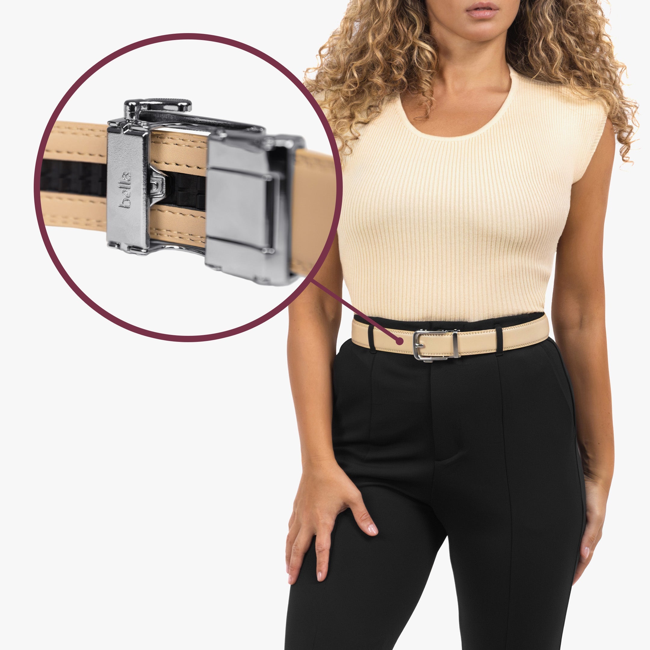 Classic Belt - Beige