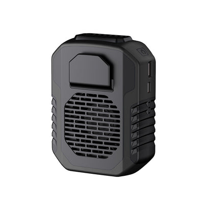 Portable Waist Fan USB Air Conditioning Rechargeable Hanging Neck Mini Fan Outdoor Sports Cooling Waist Clip on Fan