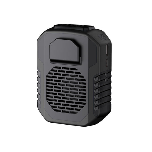 Portable Waist Fan USB Air Conditioning Rechargeable Hanging Neck Mini Fan Outdoor Sports Cooling Waist Clip on Fan